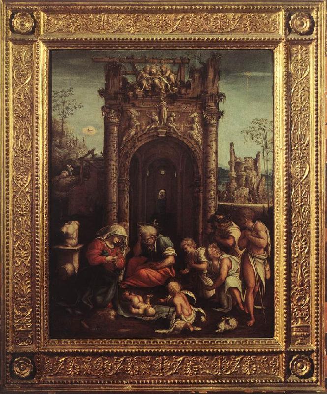 ASPERTINI, Amico Adoration of the Shepherds  fff oil painting picture